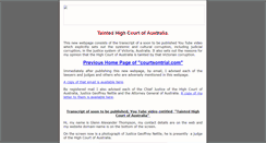 Desktop Screenshot of courtsontrial.com